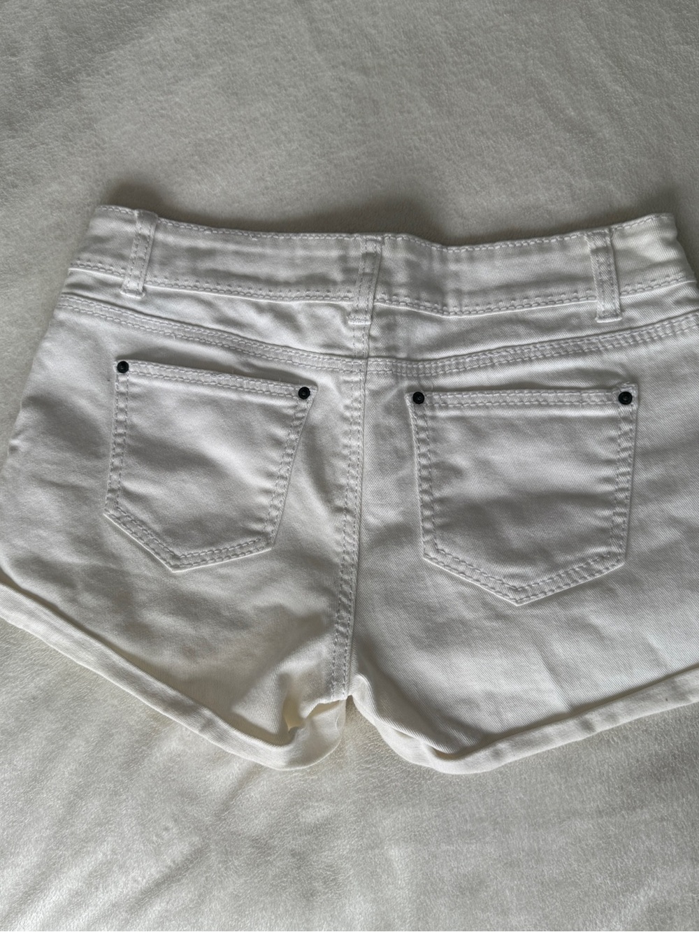 White Women's Denim Shorts